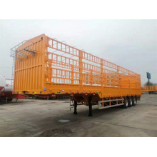 Remorque de camion de cargaison semi-remorque de clôture 3axles de haute qualité